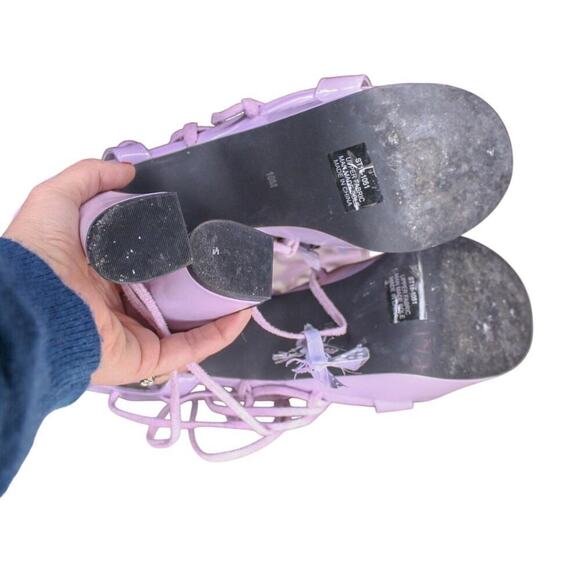 Dolls Kill Sugar Thrillz Pixie Queen Butterfly Platform Chunky Heel 10 - Picture 5 of 7